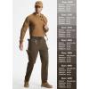 imageLibin Mens Work Pants Hiking Cargo Pants Water Resistant Stretch Tactical Outdoor Trousers with 9 PocketsBrown