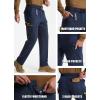 imageLibin Mens Work Pants Hiking Cargo Pants Water Resistant Stretch Tactical Outdoor Trousers with 9 PocketsNavy Blue