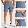 imageLibin Mens Golf Shorts 79 Work Dress Shorts Casual Flat Front Hybrid Short Lightweight Quick Dry Water Resistant7 Ice Blue