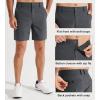 imageLibin Mens Golf Shorts 79 Work Dress Shorts Casual Flat Front Hybrid Short Lightweight Quick Dry Water Resistant7 Iron Grey