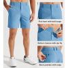 imageLibin Mens Golf Shorts 79 Work Dress Shorts Casual Flat Front Hybrid Short Lightweight Quick Dry Water Resistant7 Light Blue