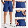 imageLibin Mens Golf Shorts 79 Work Dress Shorts Casual Flat Front Hybrid Short Lightweight Quick Dry Water Resistant7 Royal Blue