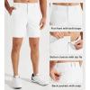 imageLibin Mens Golf Shorts 79 Work Dress Shorts Casual Flat Front Hybrid Short Lightweight Quick Dry Water Resistant7 White