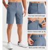 imageLibin Mens Golf Shorts 79 Work Dress Shorts Casual Flat Front Hybrid Short Lightweight Quick Dry Water Resistant9 Ice Blue