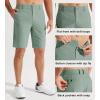 imageLibin Mens Golf Shorts 79 Work Dress Shorts Casual Flat Front Hybrid Short Lightweight Quick Dry Water Resistant9 Sage Green