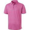 imageLibin Golf Polo Shirts for Men Short Sleeve Quick Dry Performance Moisture Wicking Print Collared Golf Shirts Casual Business09rosy Golf Ball