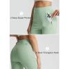 imageLibin Womens 27 29 Bootcut Pants Stretchy Casual Travel Dress Slacks Golf Athletic Workout Yoga Pants with PocketsGreen
