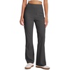 image:imageLibin Womens Pants with Pockets 2931 High Waisted Lightweight Bootcut Casual Pants for Golf Travel Work AthleticDark Grey