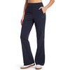 image:imageLibin Womens Pants with Pockets 2931 High Waisted Lightweight Bootcut Casual Pants for Golf Travel Work AthleticNavy Blue