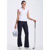 image:imageLibin Womens Pants with Pockets 2931 High Waisted Lightweight Bootcut Casual Pants for Golf Travel Work AthleticNavy Blue