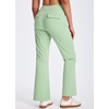 image:imageLibin Womens Pants with Pockets 2931 High Waisted Lightweight Bootcut Casual Pants for Golf Travel Work AthleticPea Green