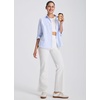 image:imageLibin Womens Pants with Pockets 2931 High Waisted Lightweight Bootcut Casual Pants for Golf Travel Work AthleticWhite